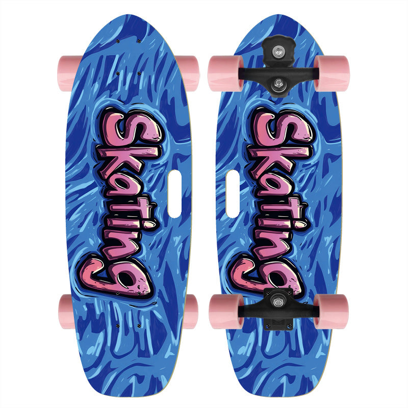 Mini Skateboard Deck with Textured Grip Stornfield