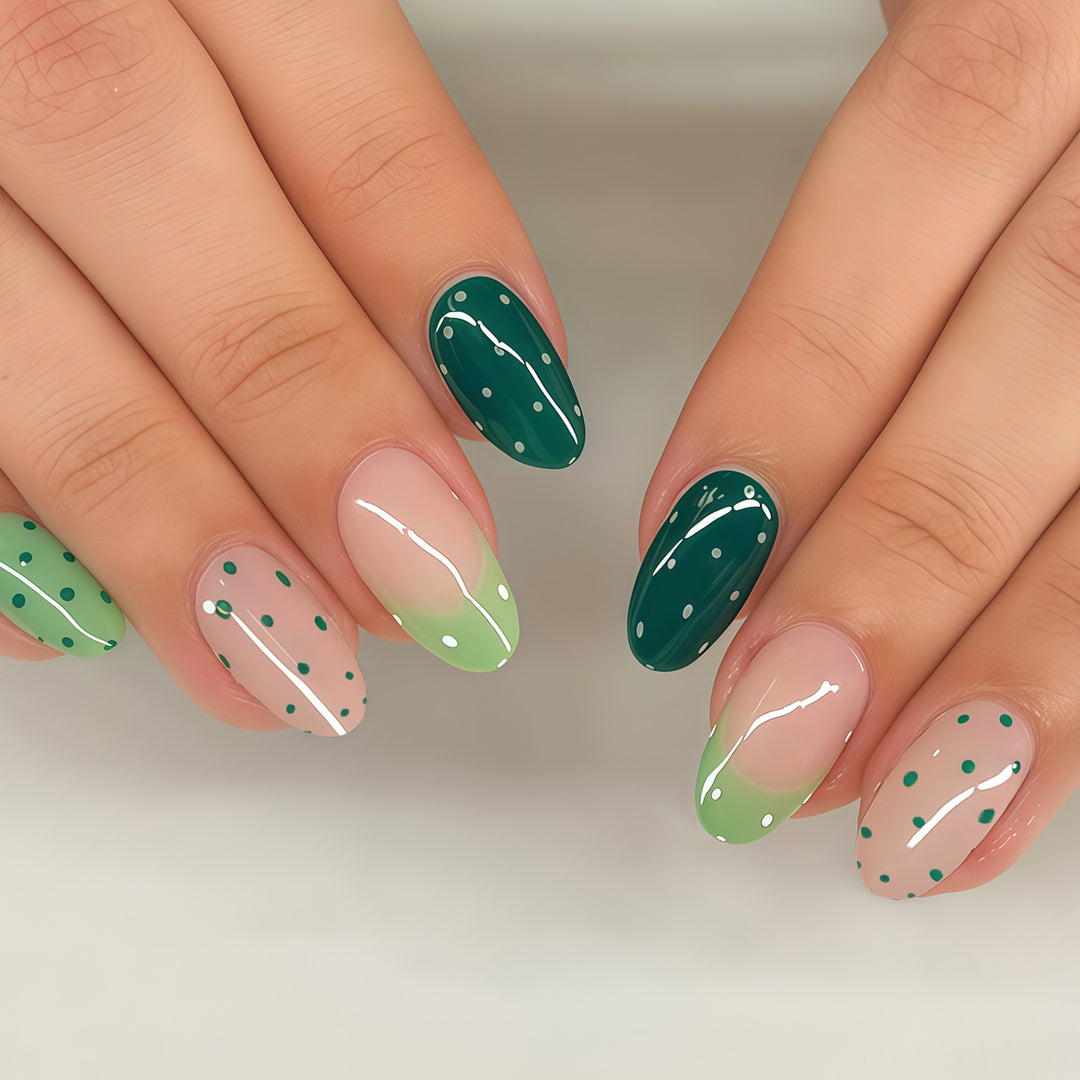 Playful Polka Dot Nail Wraps Stornfield