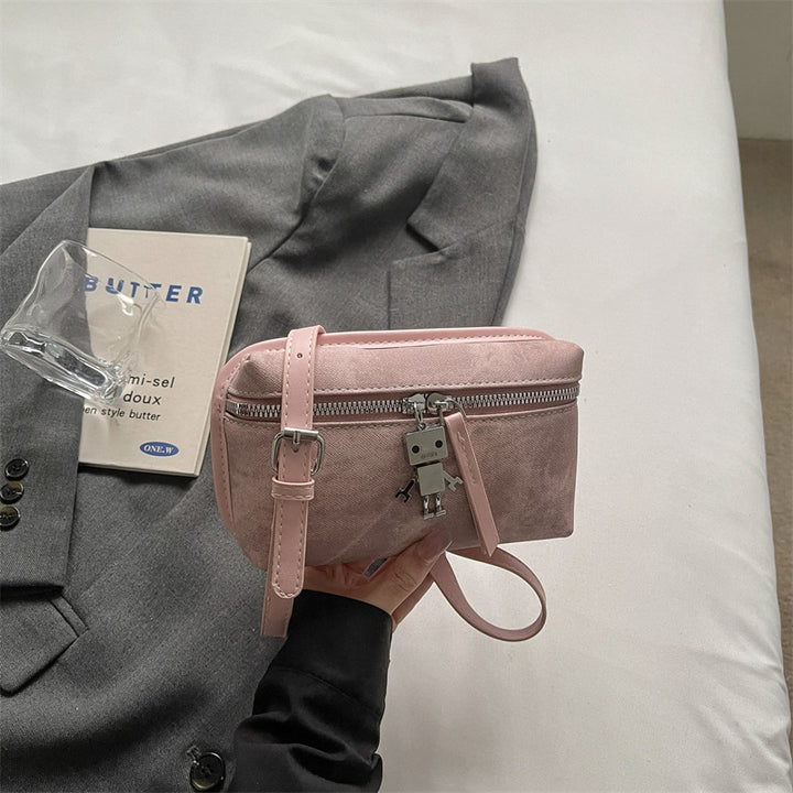 Compact Multi-Pocket Clutch Bag