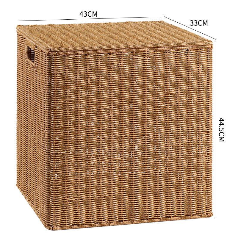 Handwoven Wicker Storage Cube Stornfield
