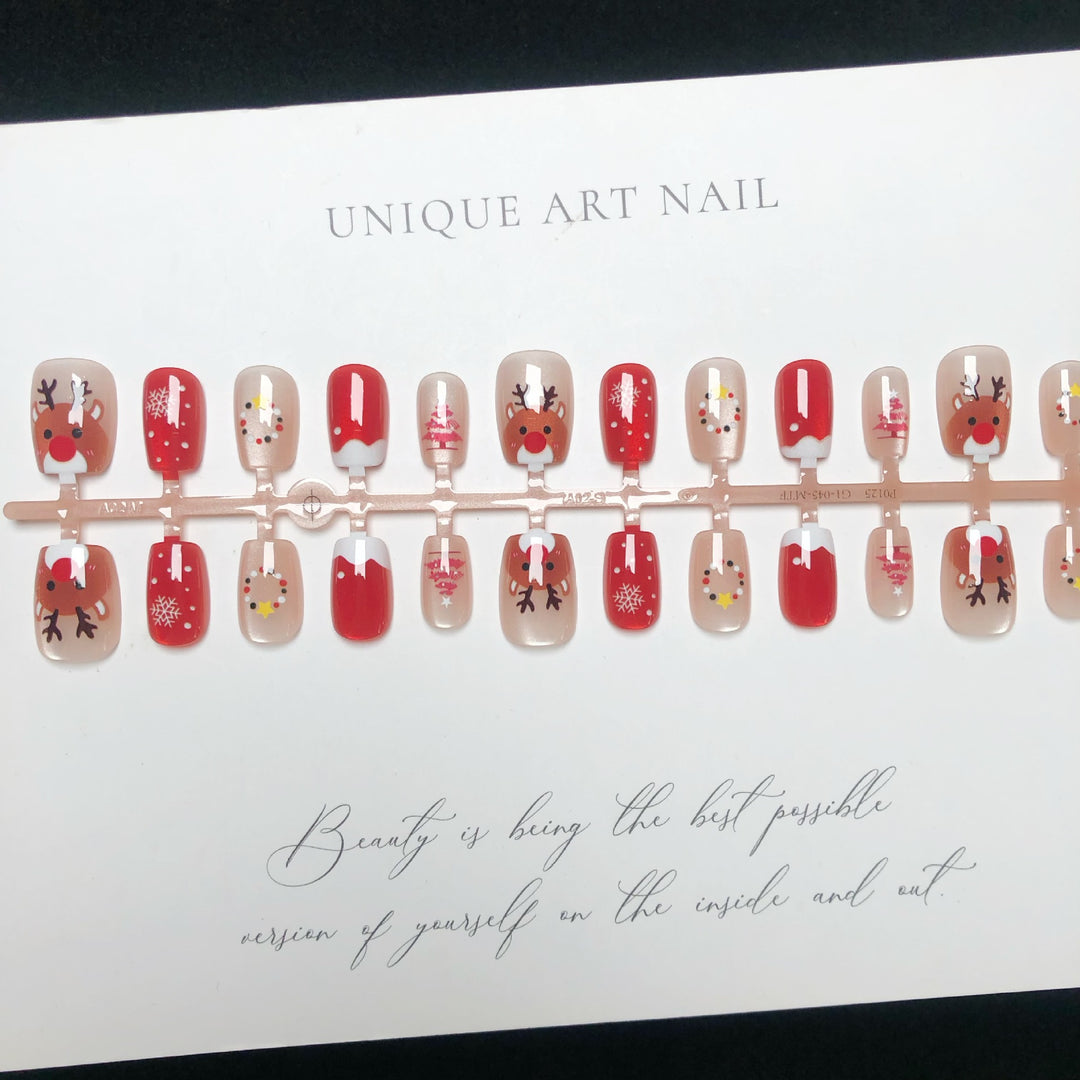 Themed Decorative Press-On Nail Collection