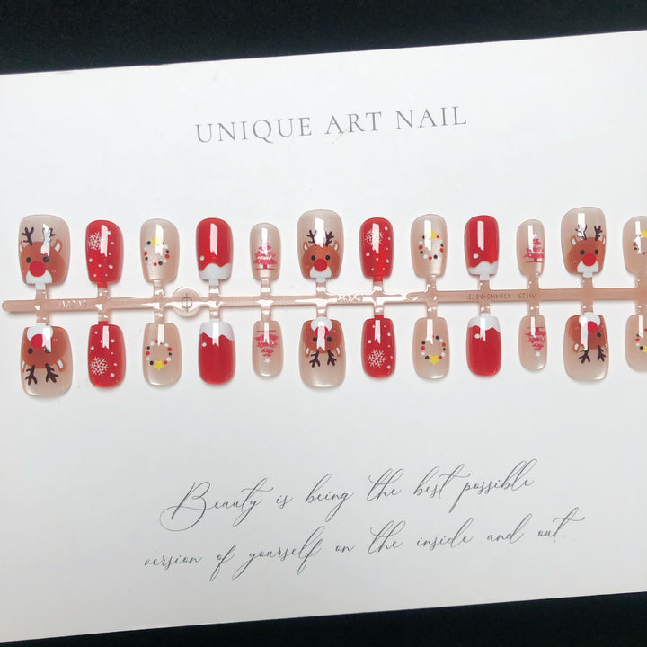 Themed Decorative Press-On Nail Collection