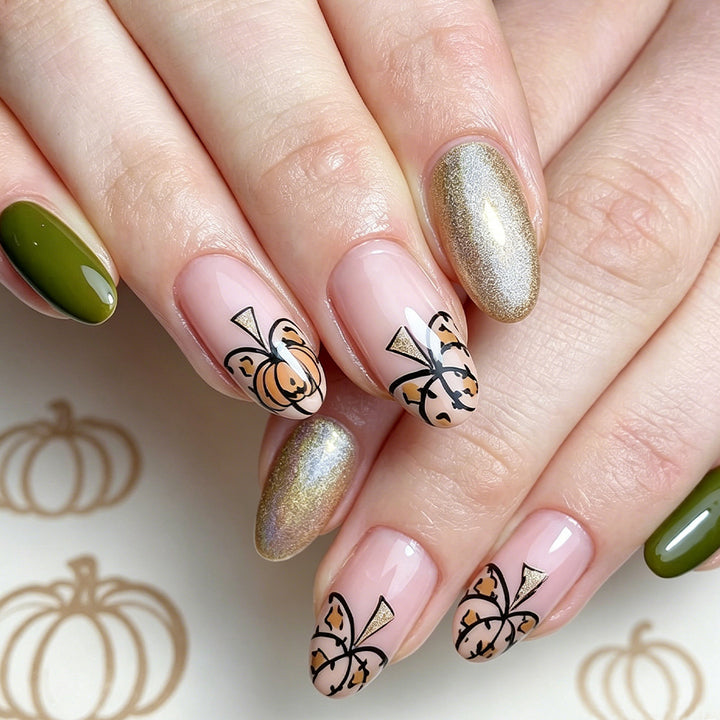 Elegant Seasonal Nail Art Set Stornfield