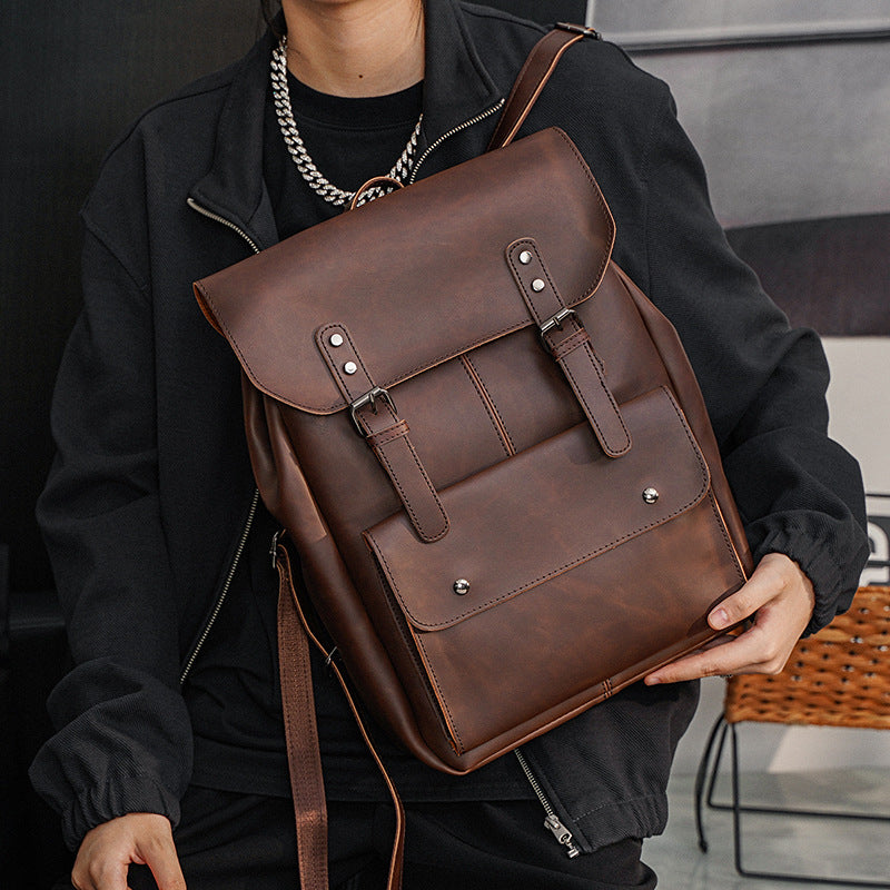 Elegant Backpack Made of Durable Faux Leather Stornfield