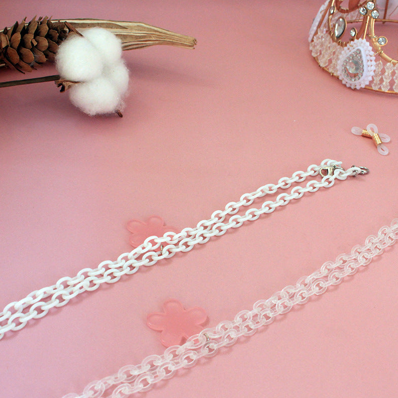 Fashionable chain strap with flower-shaped pendant Stornfield