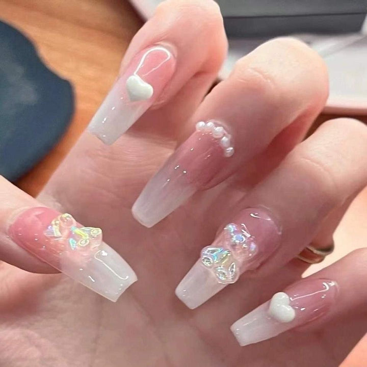 Artful Nail Art with Cute Bunny Pattern Cold Stornfield
