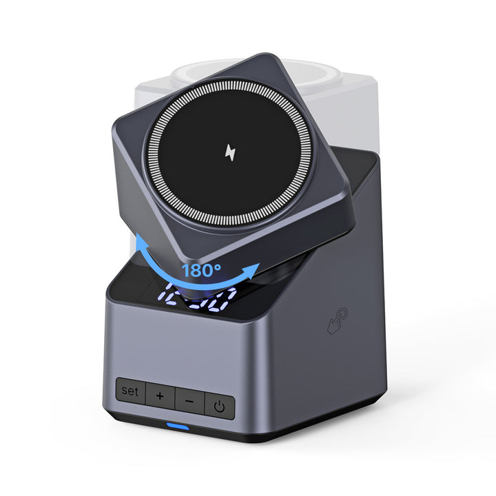 Unisex 180° rotating wireless charging station Stornfiled