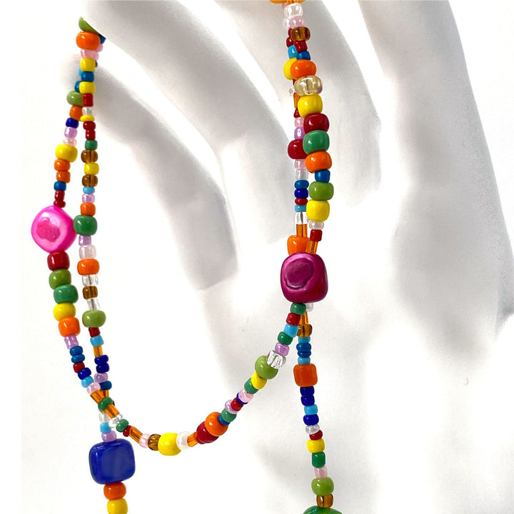 Colorful Beaded Eyewear Retainer Chain Stornfield