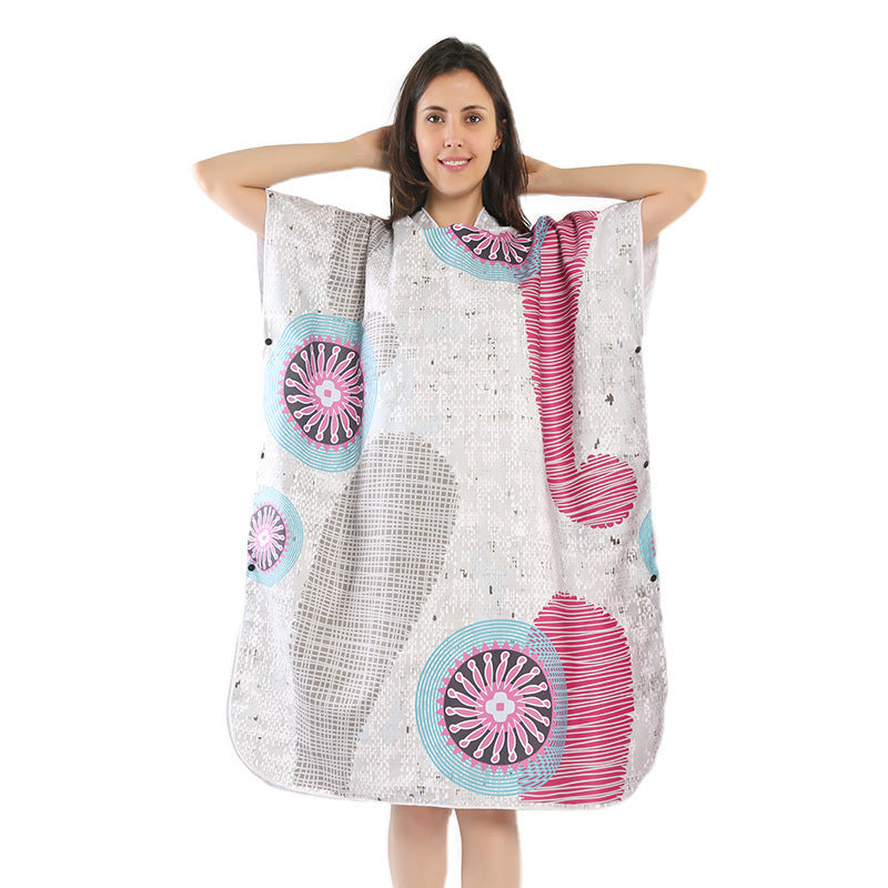 Beach dress with tropical print Stornfield