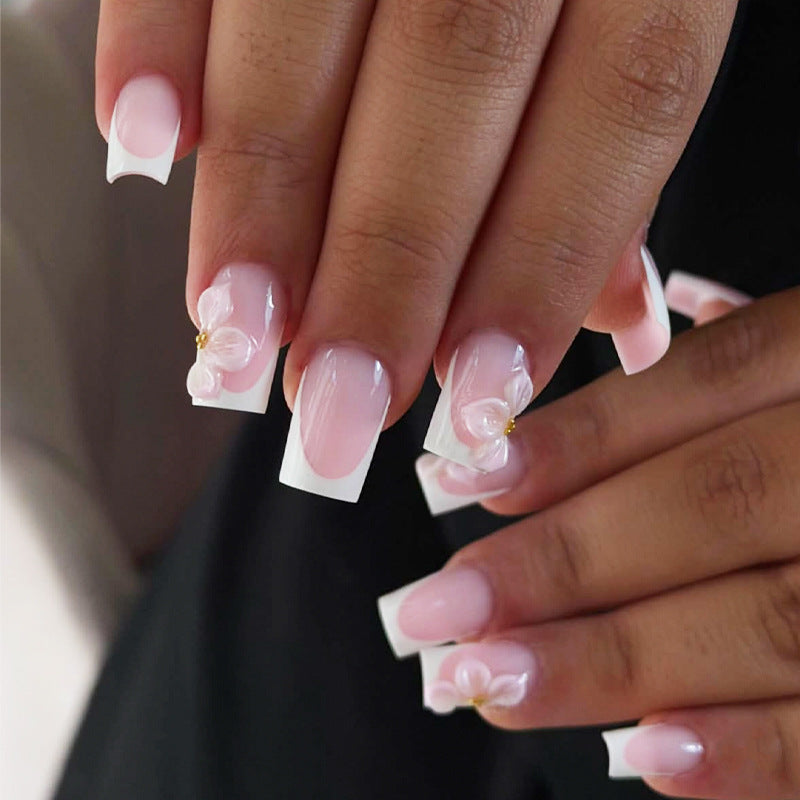 Premium Decorative Press-On Nail Tips Stornfield