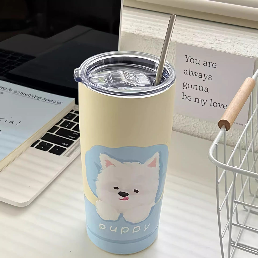 Ladies Insulated Mug with Funny Animal Design Stornfield