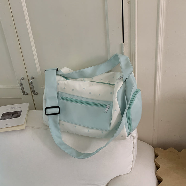 Sporty shoulder bag with practical slip pockets Stornfield