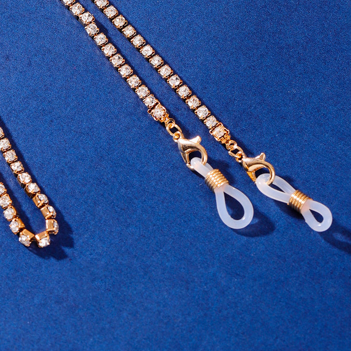 Rhinestone Eyewear Retainer Chain Stornfield