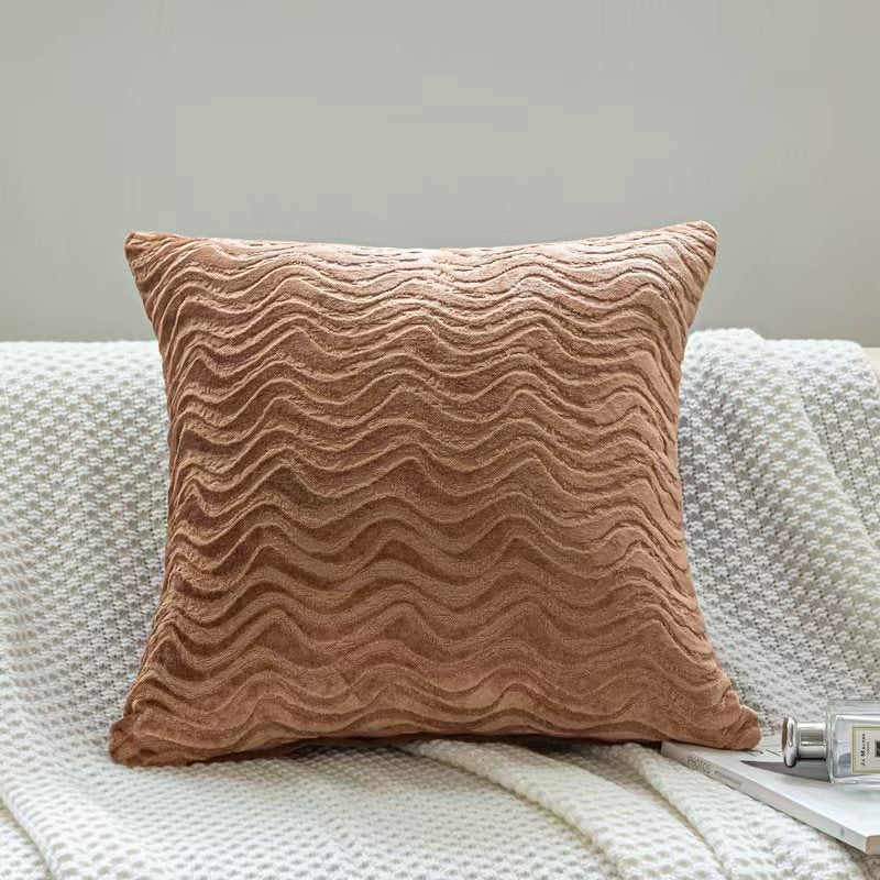 Decorative Textured Throw Pillow