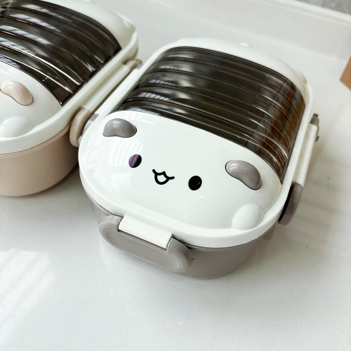 Cartoon-Themed Bento Lunch Container