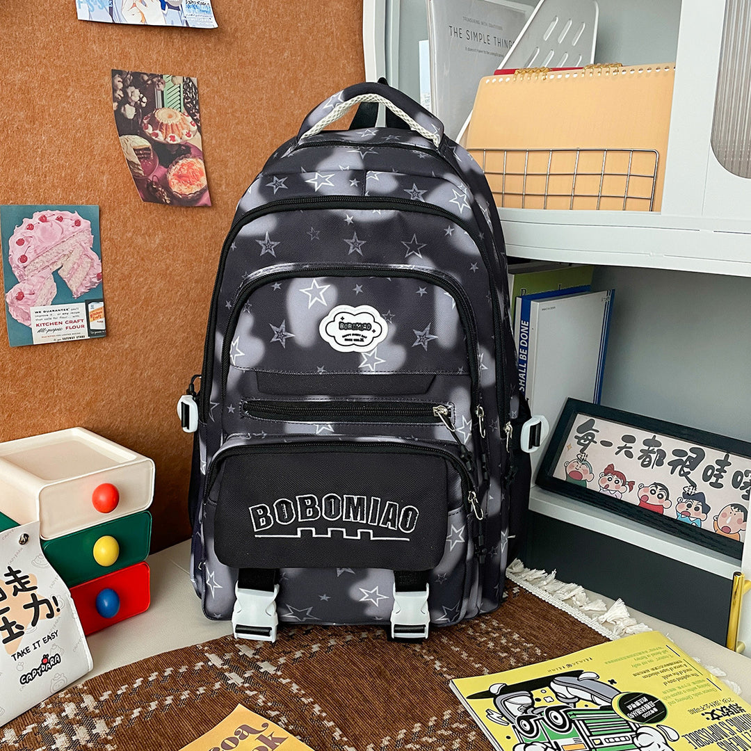Star-Patterned Casual Backpack Stornfield 1791205372