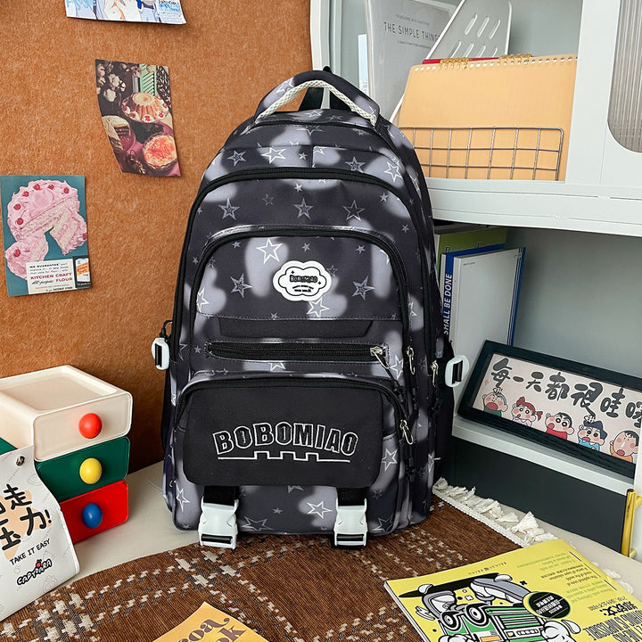 Star-Patterned Casual Backpack Stornfield 1791205372