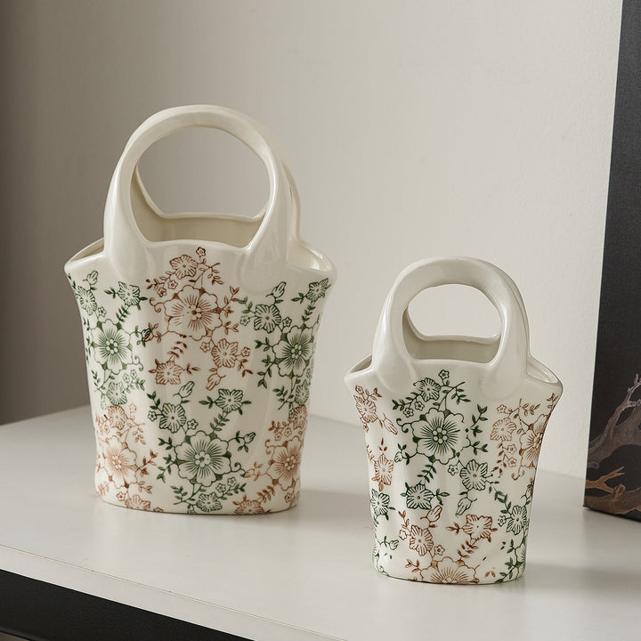 Flower basket with two handles Stornfield