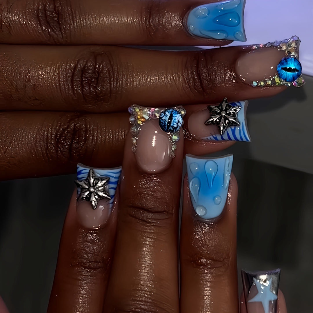 3D Artistic Gel Nail Design Stornfield