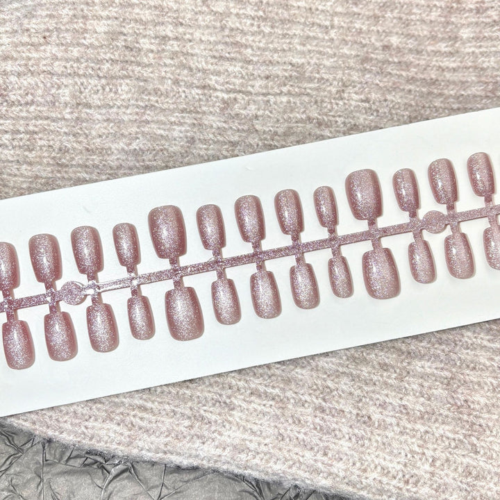 Glamorous Glitter-Infused Press-On Nail Set