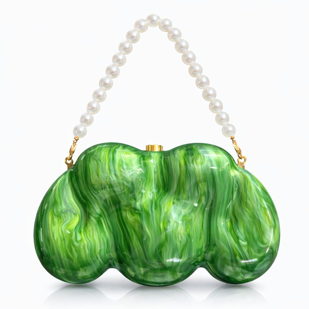 Pearl-Handled Artistic Clutch