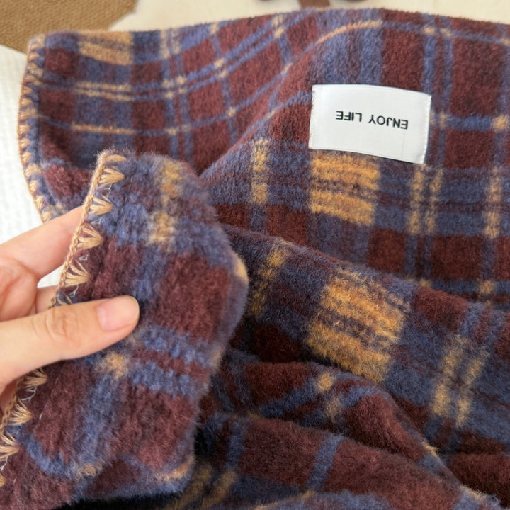 Cozy Flannel Throw Blanket