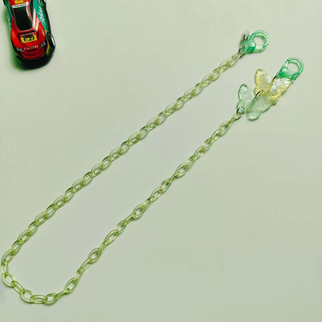 Fashionable necklace with butterfly hook by Stornfield
