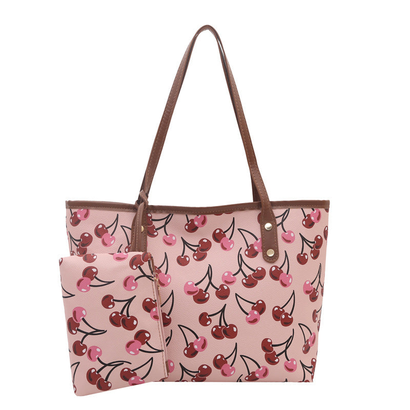 WoWhimsical Cherry Print Tote Bag Stornfield