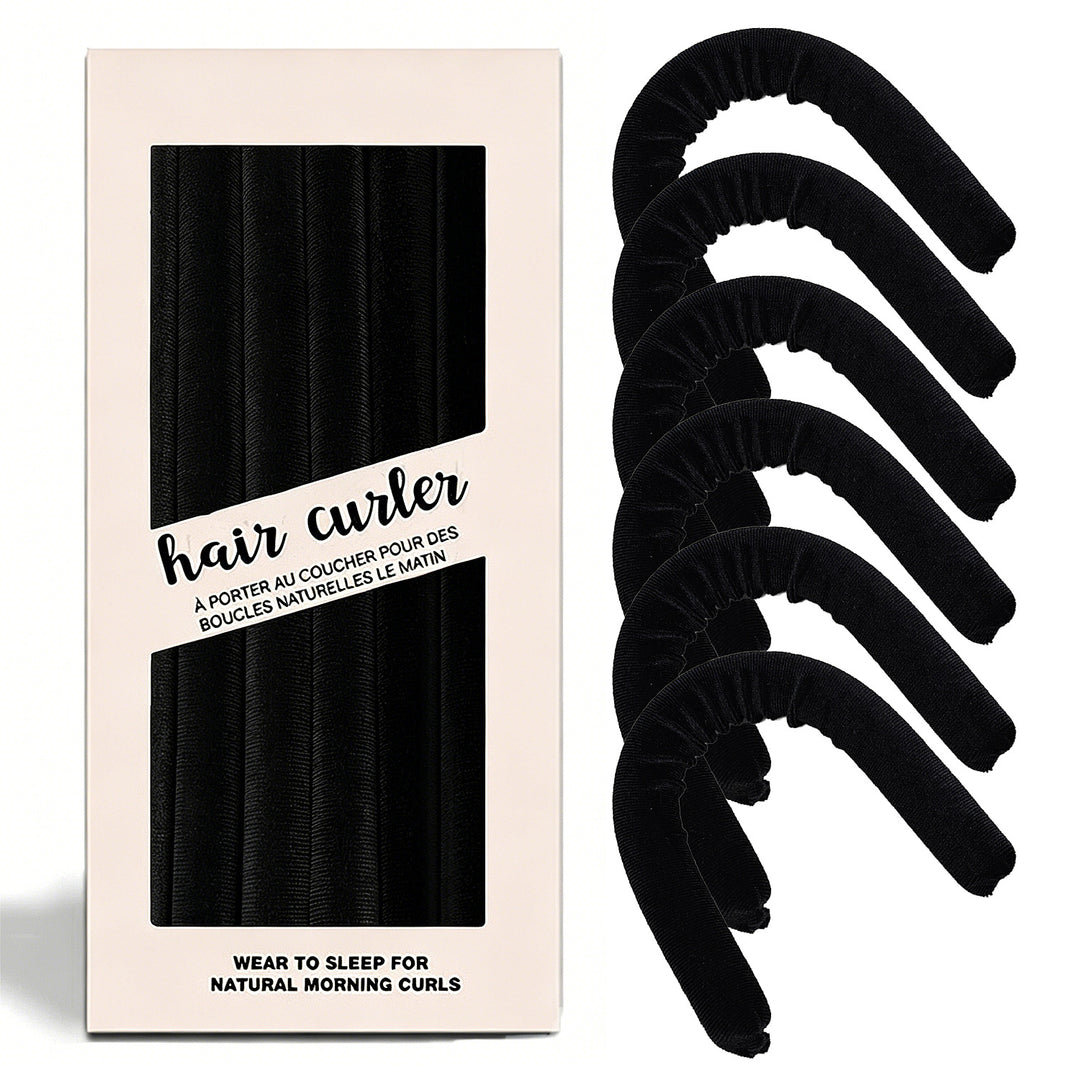Heatless Sleep Curls Hair Curlers