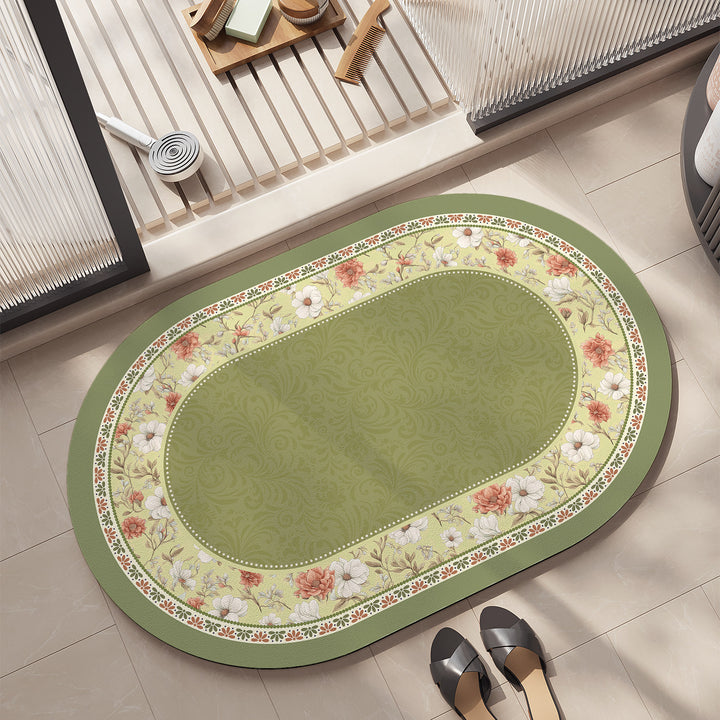 Decorative Floral Area Rug