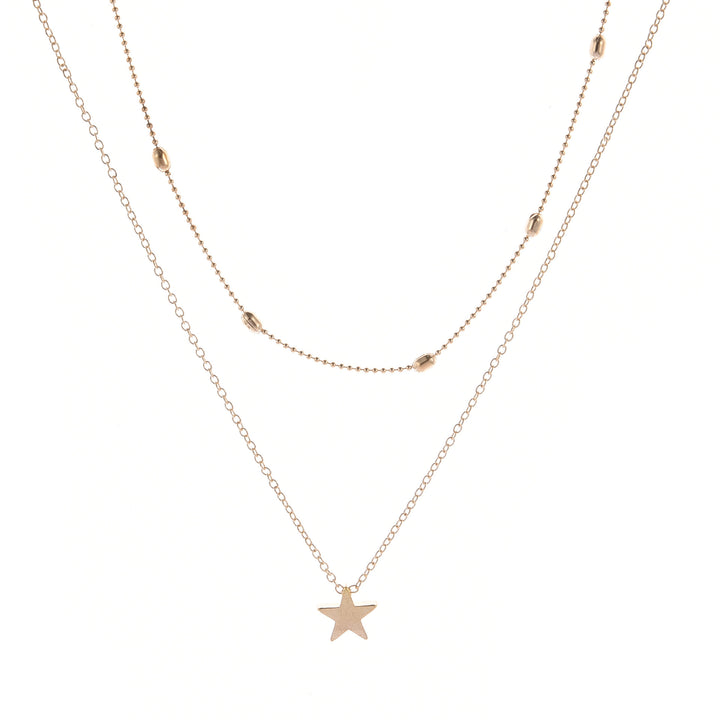 Heart-Shaped Charm Layered Necklace Stornfield