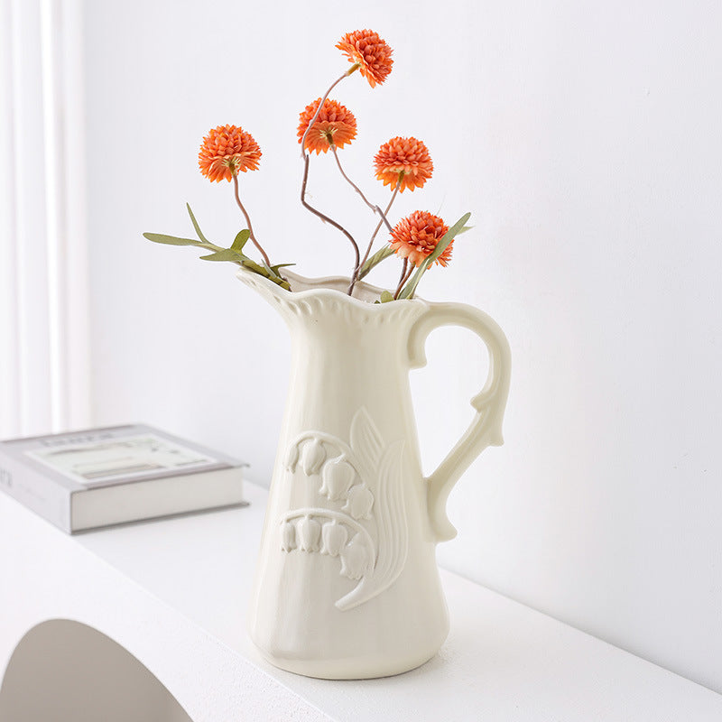 Decorative Ceramic Pitcher