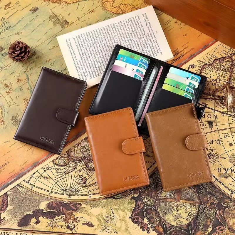 RFID-Blocking Leather Card Holder Stornfield