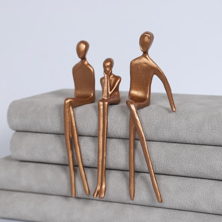 Artistic Metal Figure Set