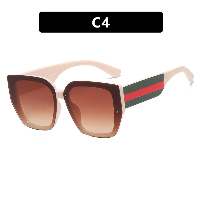 Women's oversized sunglasses with a fashionable frame and UV protection Stornfield