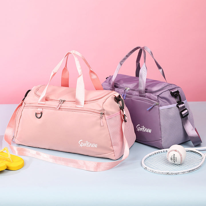 Sporty travel bag with multifunctional inner compartment Stornfield