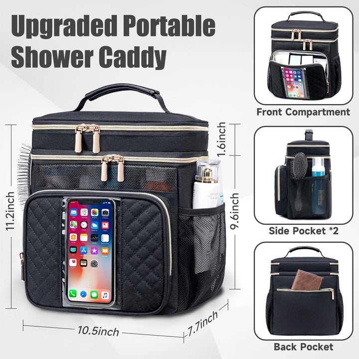 Cosmetic organizer bag with practical compartments Stornfield