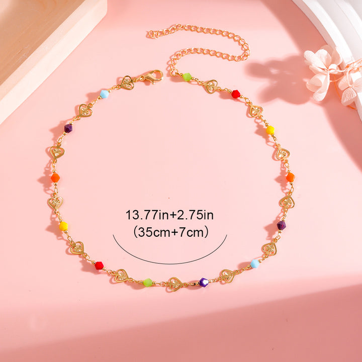 Colorful Heart Charm Bracelet Stornfield