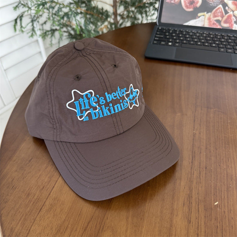 Women's Cotton Baseball Cap with Motivational Quote Stornfield
