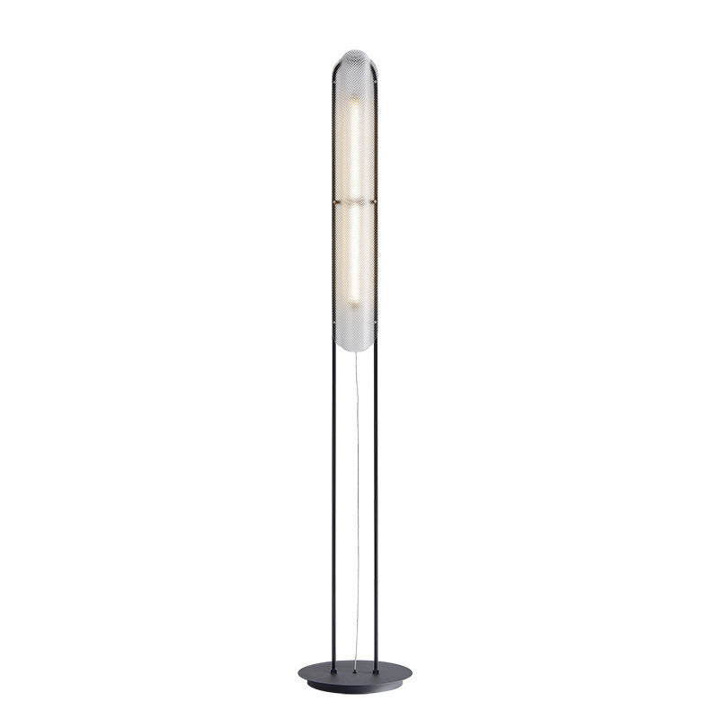 Minimalist Tall Floor Lamp with Adjustable Brightness