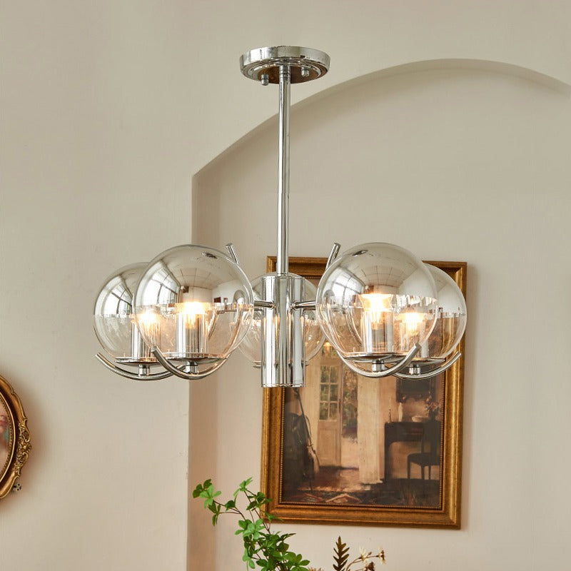 Modern Geometric Globe Pendant Light