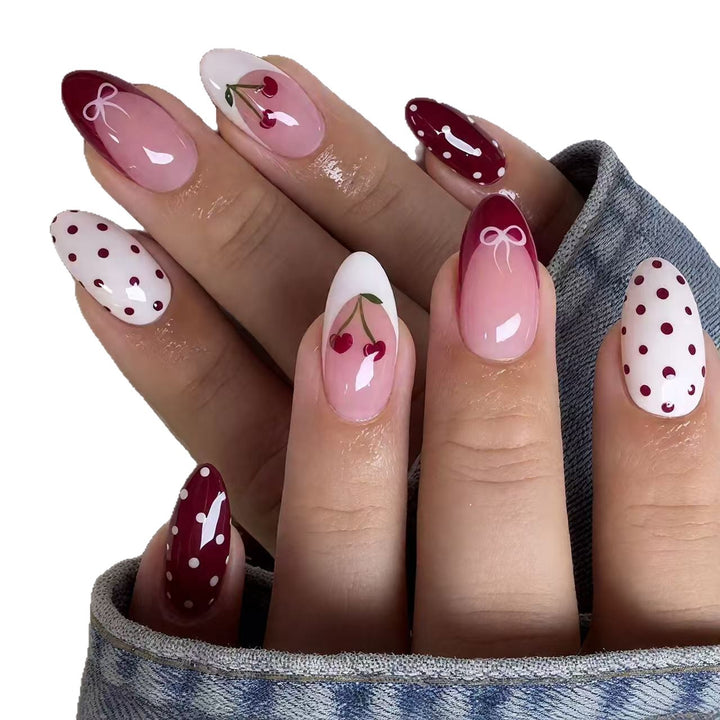 Artistic Cherry Nail Enhancements Stornfield