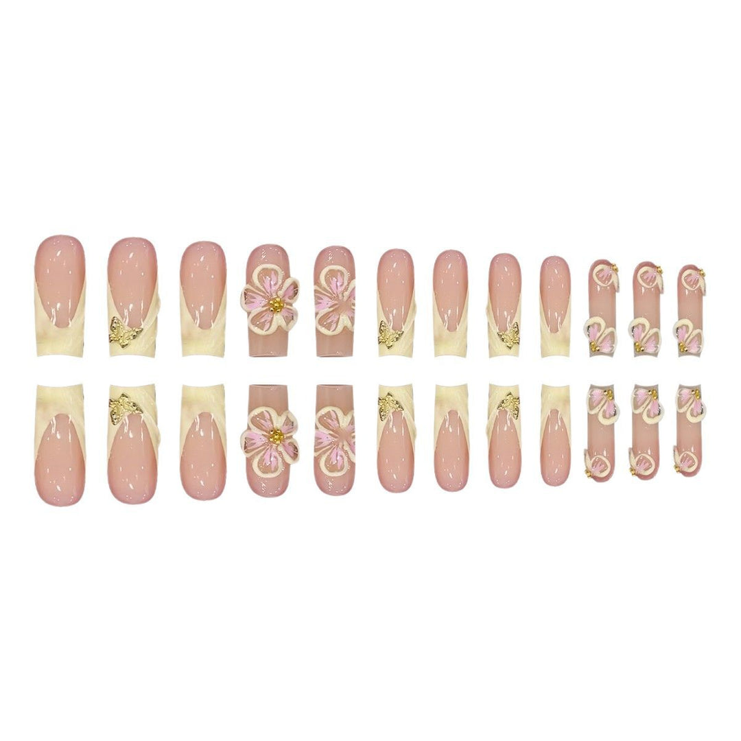 Artistic 3D Floral Nail Art Design Stornfield