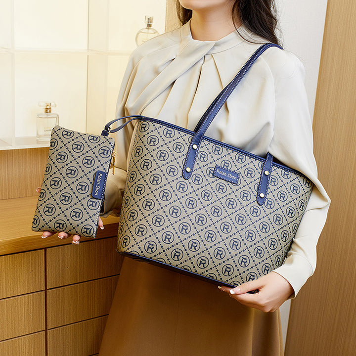 Stylish Designer Tote Bag with Detachable Pouch