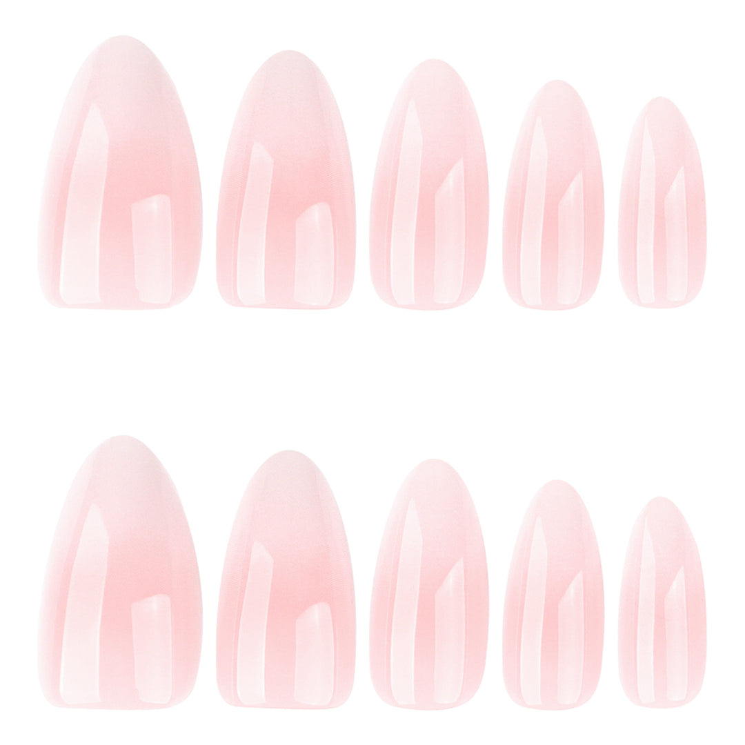 Stylish nail extensions with delicate ombre design Stornfield