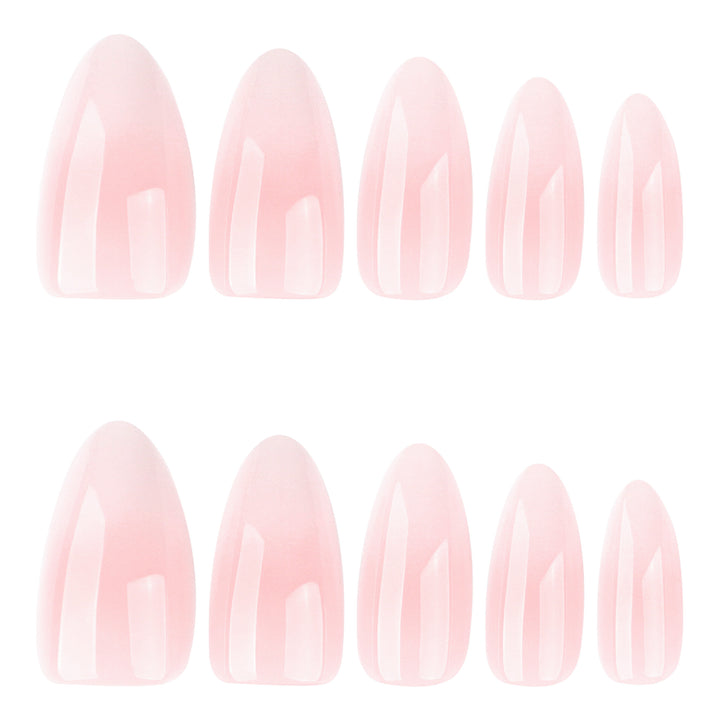 Stylish nail extensions with delicate ombre design Stornfield