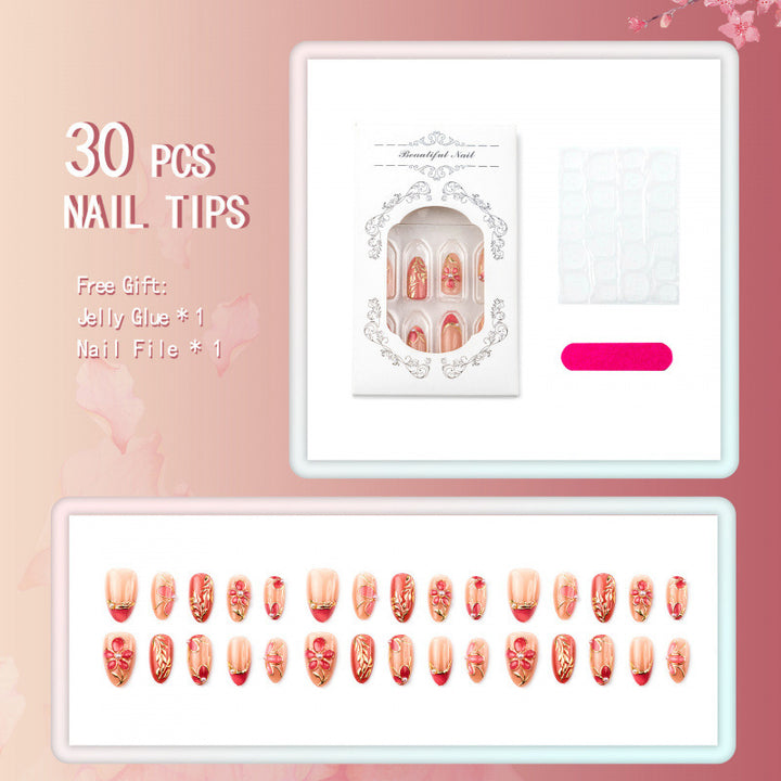 Artistic Floral Nail Art Kit