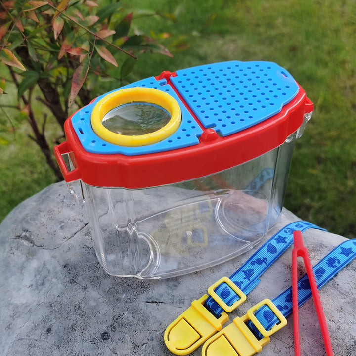 Unisex storage toy with magnifying glass Stornfield