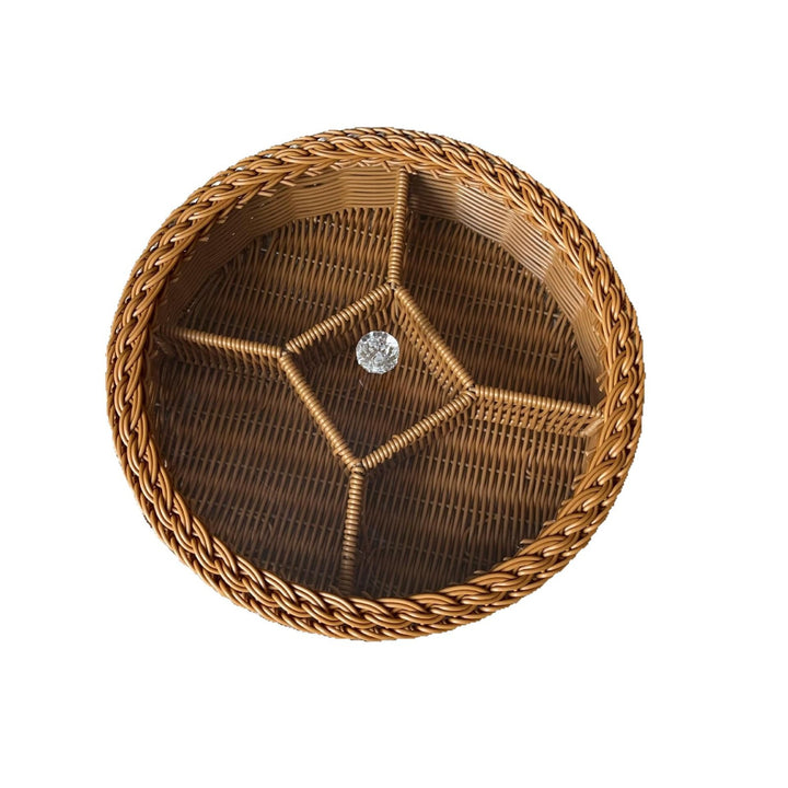 Women's Storage Basket with Glass Lid Stornfield