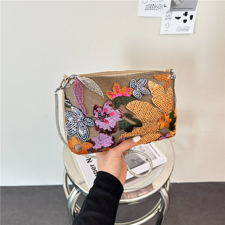 WoFloral Embellished Clutch Purse Stornfield